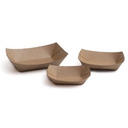 Barcas de papel kraft 122x124