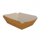 Barqueta Cartón Kraft 250cc Comida Rápida Pequeña (Pack 1000 unid.)