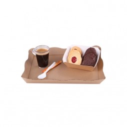 Bandeja Catering Kraft 26,5x19,8x3 cm (175 Unid.)
