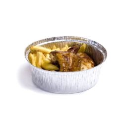 Envase Aluminio Pollo