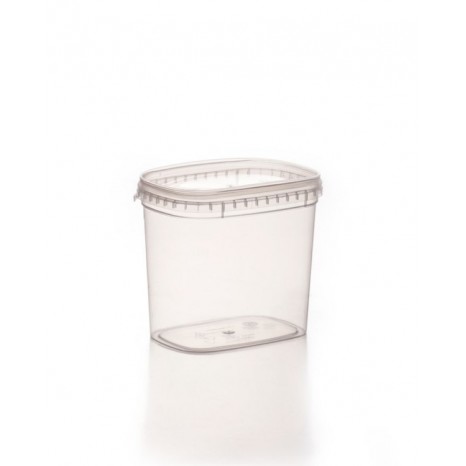 Tarrina rectangular 800 c.c. (Caja 250 unds.)