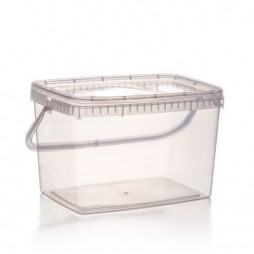 Cubo Rectangular 485R 7,5 Litros (Paquete 40 Unid.)