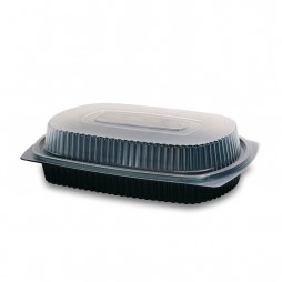 Bandeja Menu Lunch Box 1 Compartimento 1000ml. 200 Unid.