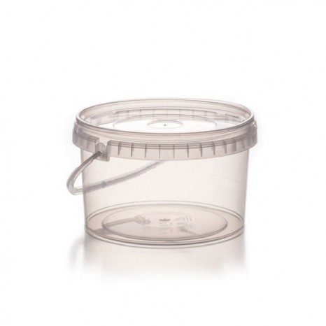 Cubo Redondo Pequeño Bajo 2.500cc Litros (Paquete 96 Unds.)