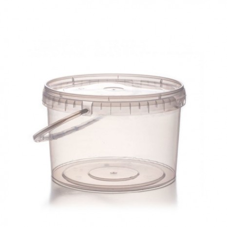 Cubo Redondo Grande 6500B 7,4 Litros (Paquete 36 Unid.)