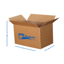 Caja cartón de doble canal 60x40x51 cm Pack 5 Unds