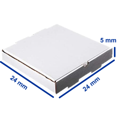 CAIXA DE TORTILAS 24X24X5 SEM LOGOTIPO (EMBALAGEM 50 UNIDADES)