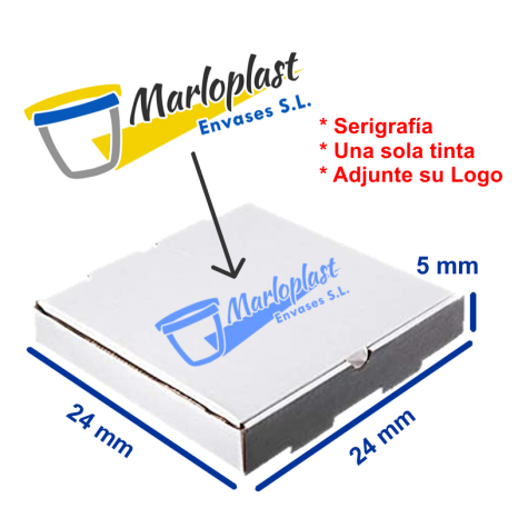 CAJA DE TORTILLAS 24X24X5 ¡PERSONALIZADAS!(PACK 200 UNDS)