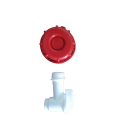 Grifo para garrafa apilable