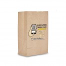 Bolsa KRAFT Americana SOS IMPR. Sin Asas 179+110x340mm KS122-70gsm 250 unid.