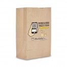 Bolsa KRAFT Americana SOS IMPR. Sin Asas 248+140x420mm KS88-90gsm 250 unid.