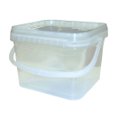 Cubo Rectangular 6.500cc Litros (Paquete 17 Unds)