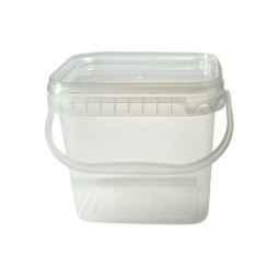 Cubo Rectangular 3.700cc Litros (Paquete 36Unds.)