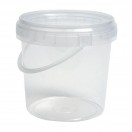 Tarrina Redonda Con Asa 600cc Litros (Caja 210Unds.)