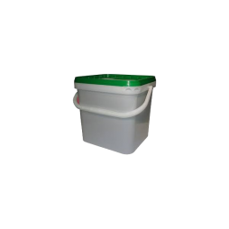 Cubo Rectangular 15 litros (Paq. 12 unds.)