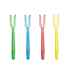  Pinchos PS de colores 80 mm. (Caja 12000 unid.)