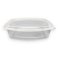 Tarrina Bisagra Rectangular PP 1500ml (Caja 200 unid.)