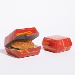 Caja Hamburguesa Carton Grande (Pack 50 unid.)