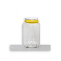 Tarro Galón PET Rosca Con Asa 2,2 Kgs. (Paq. 27 unid.)